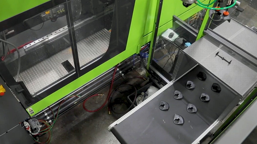 Commercial Tool Group CG Plastics division two shot mold tryout